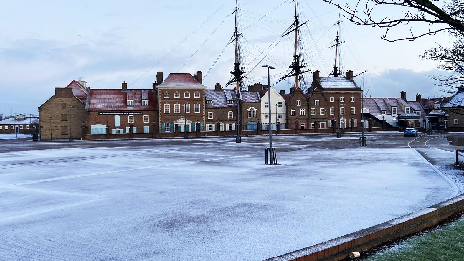 Hartlepool in Winter