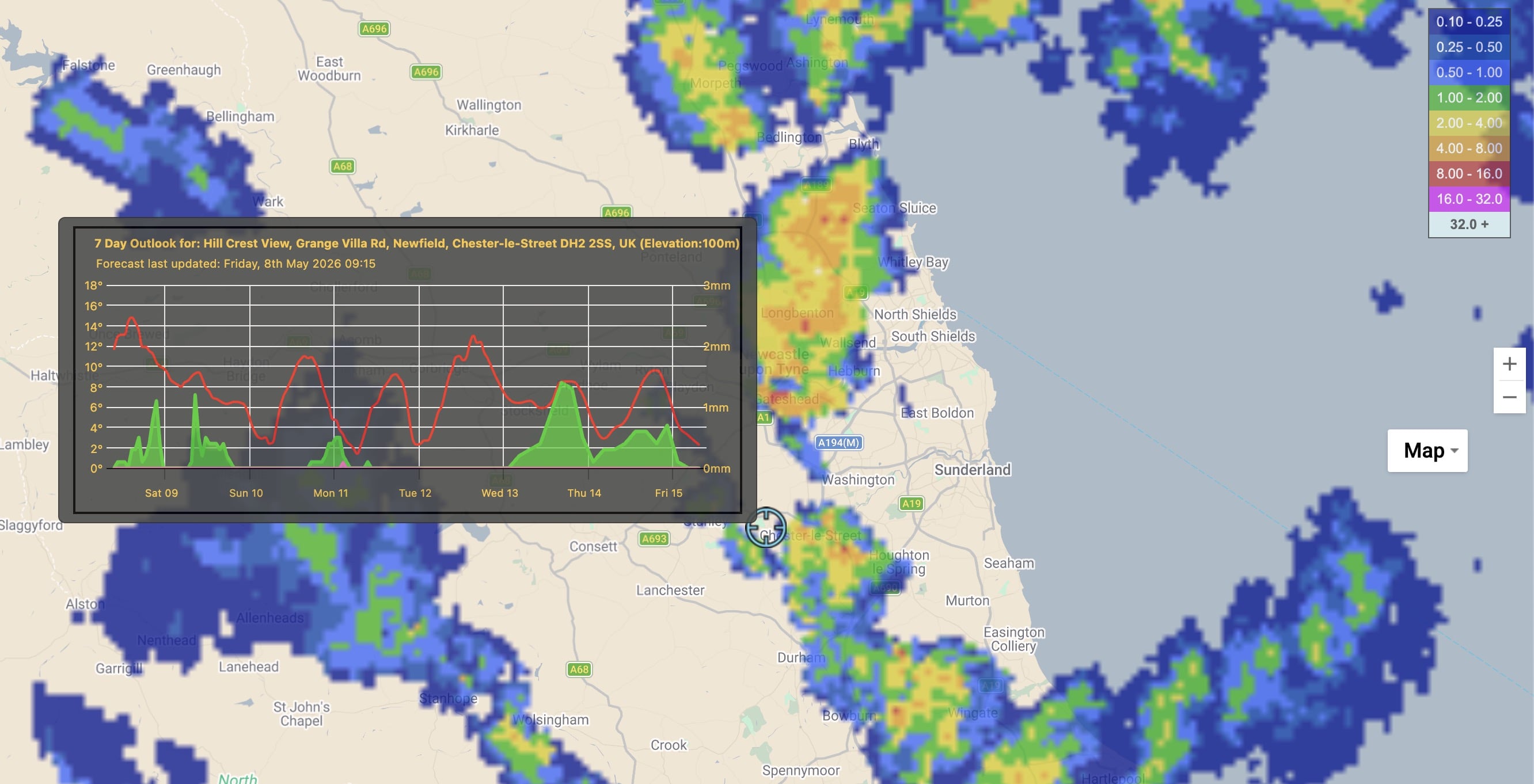 24/7 Weather Forecast Monitoring Software